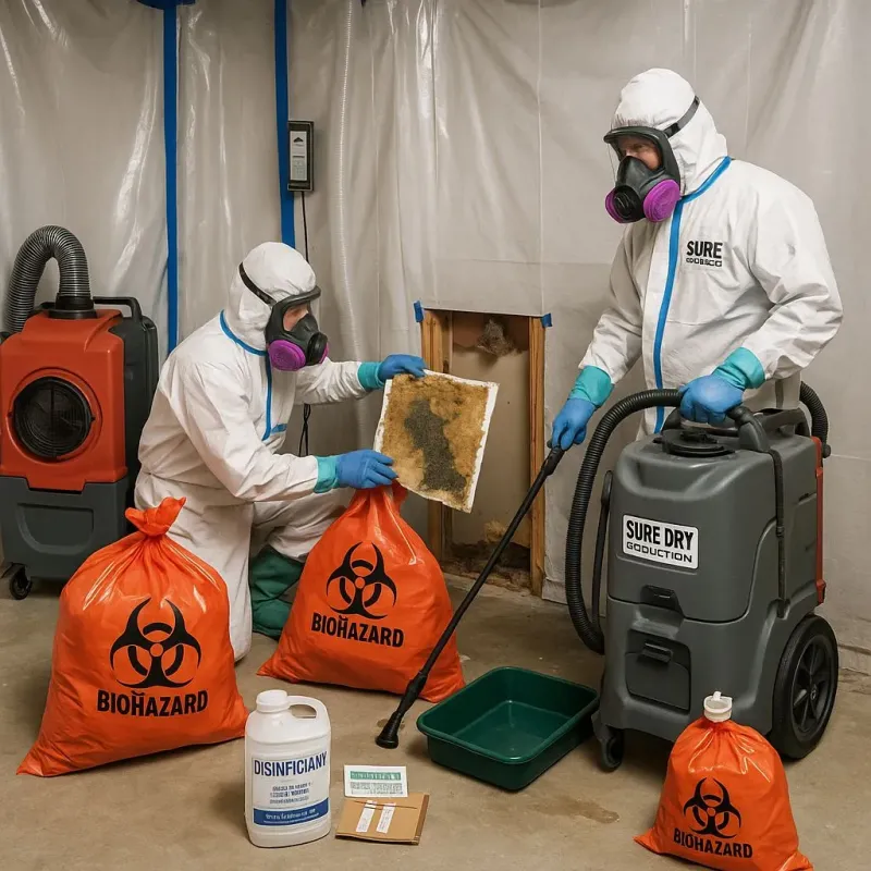 Contaminated Water Handling Protocols process in Harleigh, PA